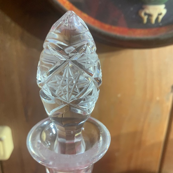 Beautiful 15” American Brilliant Cut Decanter With Stopper - Picture 6 of 11